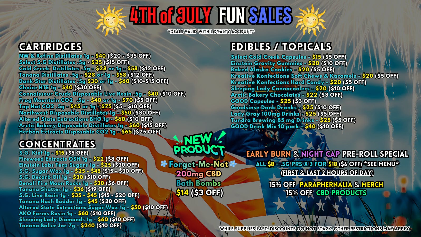 Scorpion Grass - South Anchorage 4TH OF JULY FUN SALES! CARTS, DABS, & EDIBLES!