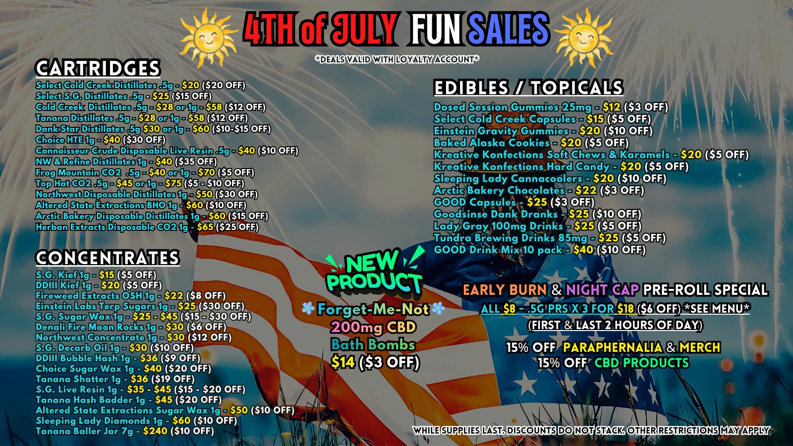 Scorpion Grass - South Anchorage 4TH OF JULY FUN SALES! CARTS, DABS, & EDIBLES!
