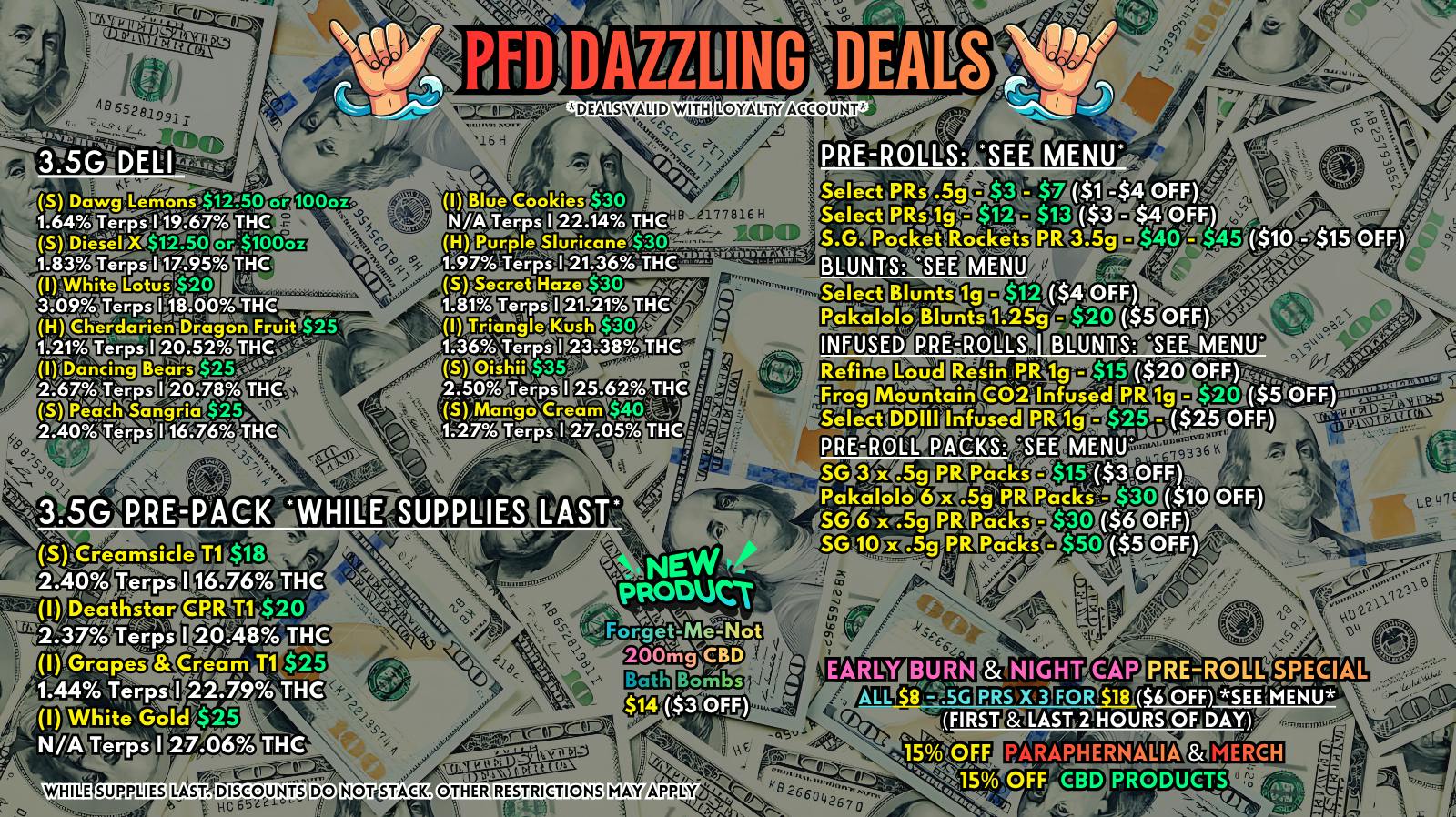 Scorpion Grass - South Anchorage PFD DAZZLING DEALS! FLOWER & PREROLLS