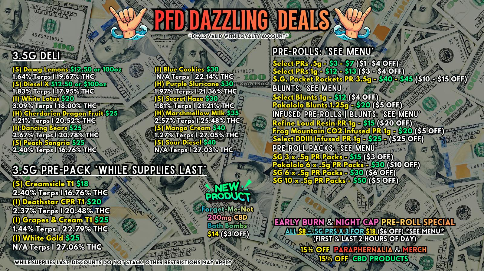 Scorpion Grass - South Anchorage PFD DAZZLING DEALS! FLOWER & PREROLLS