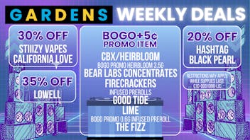 Releaf on Vine - Oxnard December 4th - December 11th Weekly Deals