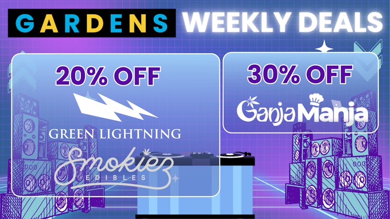 Garfield Gardens Dispensary December 4th - December 11th Weekly Deals
