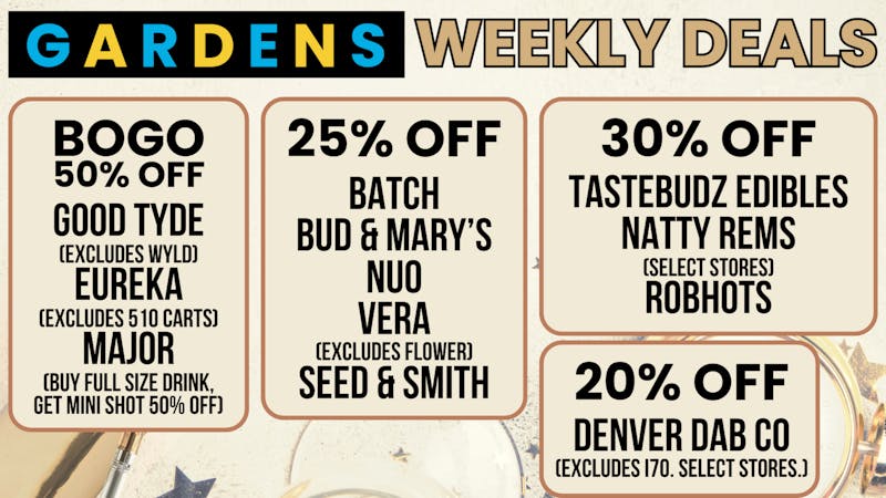 Cherry Peak December 25th - January 1st Weekly deals