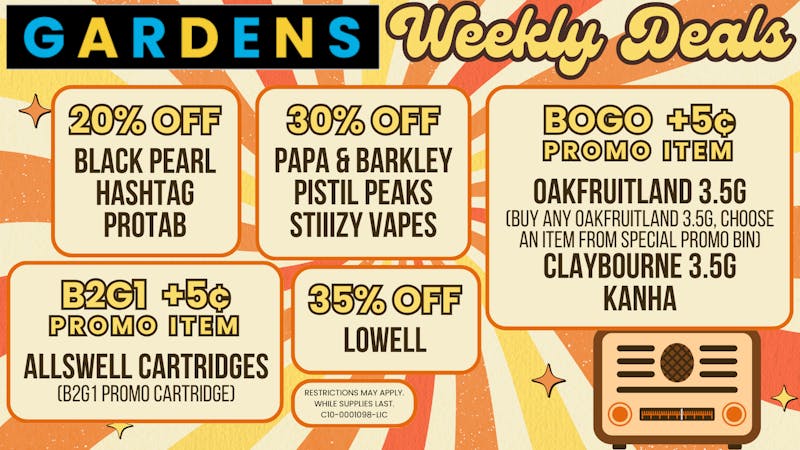 Releaf on Vine - Oxnard Weekly Deals January 8th - 15th
