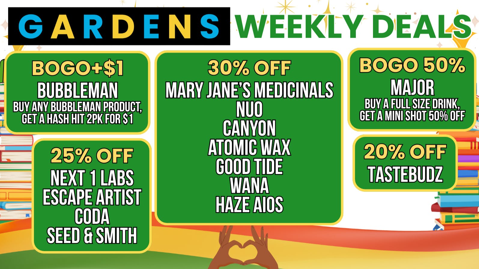 Twin Peaks Dispensary Weekly Deals February 5th - February 12th