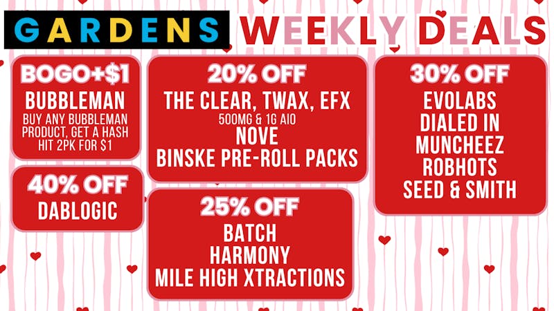 Cherry Peak Weekly Deals February 12th - February 19th