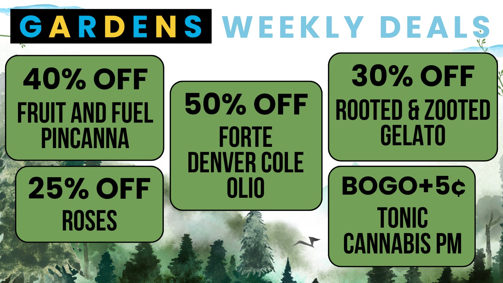 CannaBay Weekly Deals April 23rd - 30th