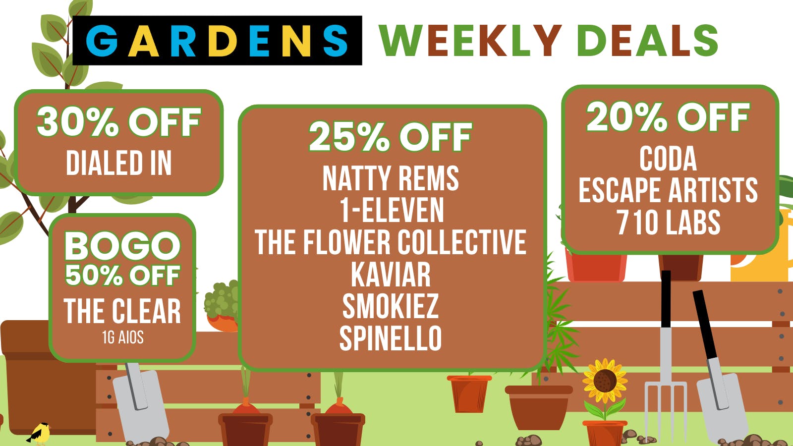 Stadium Gardens Weekly Deals 6/4 - 6/11