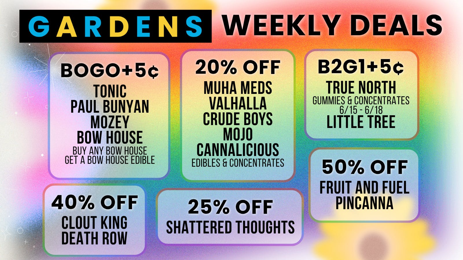 CannaBay Weekly Deals 6/11 - 6/18