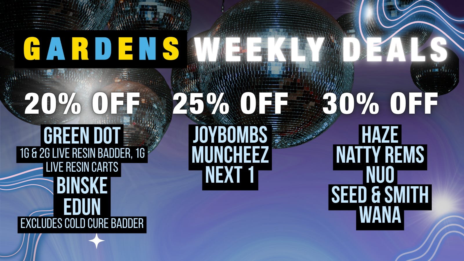 Park Hill Gardens Weekly Deals 8/6 - 8/13