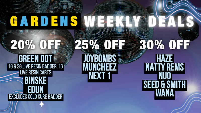 Park Hill Gardens Weekly Deals 8/6 - 8/13