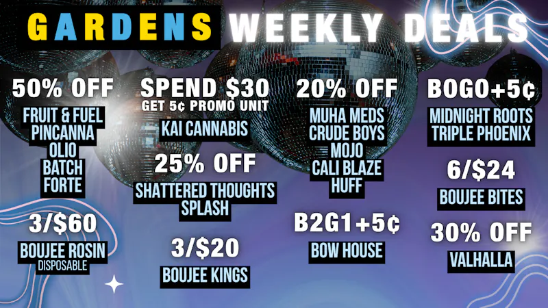 Courtside Gardens Weekly Deals 8/6 - 8/13