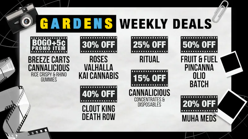 Urban Gardens Weekly Deals 8/13 - 8/20