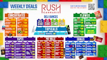 Rush Cannabis - Saline 🔥 High Quality, Low Prices — Rush Deals Inside 💨