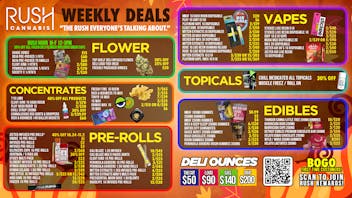 Rush Cannabis - Oxford The Rush everyone’s talking about 🔥