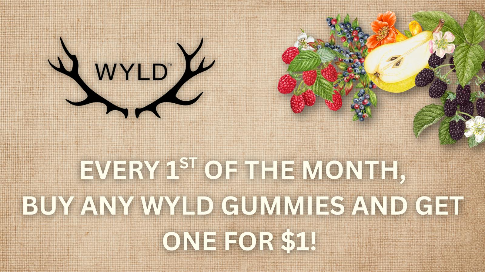 Buds N More Dispensary Wyld BOGO Special 😋