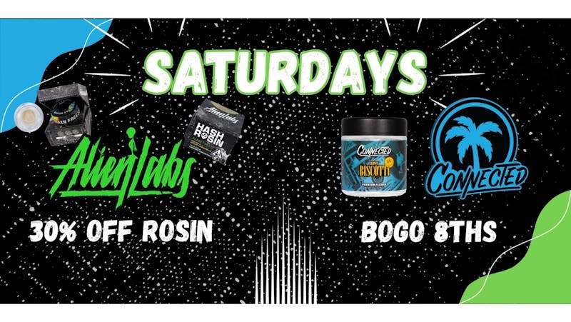 Arts District Cannabis Connected and Alien Labs Saturdays