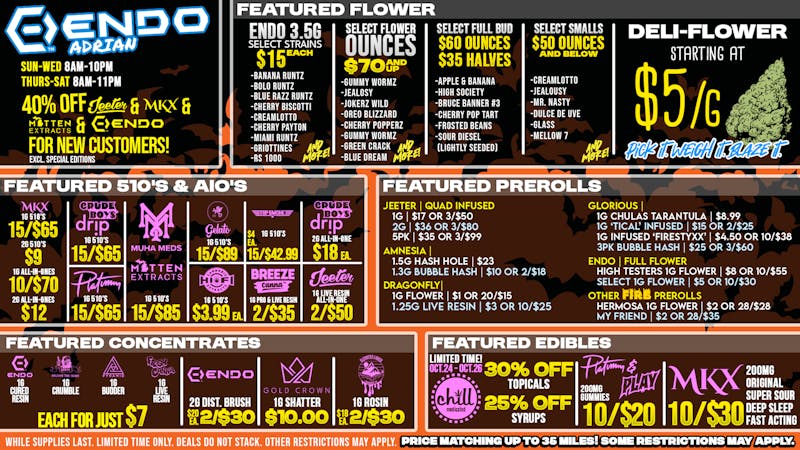 EndoVibe THE BEST FOR LESS @ ENDO! 👏👏👏