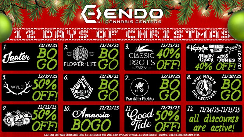 EndoVibe - Houghton Lake - DRIVE THRU OPEN 12 DAYS OF CHRISTMAS AT ENDO HOUGHTON LAKE!