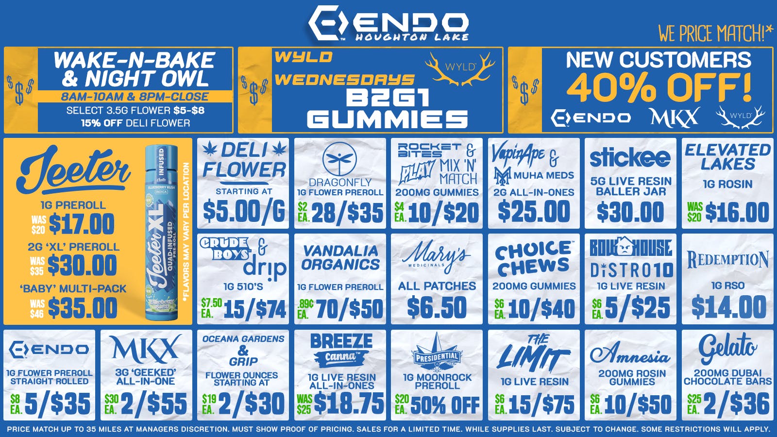 EndoVibe - Houghton Lake - DRIVE THRU OPEN ENDO HAS THE BEST PRICES AROUND!