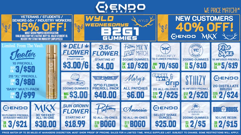 EndoVibe ENDO HAS THE BEST PRICES!