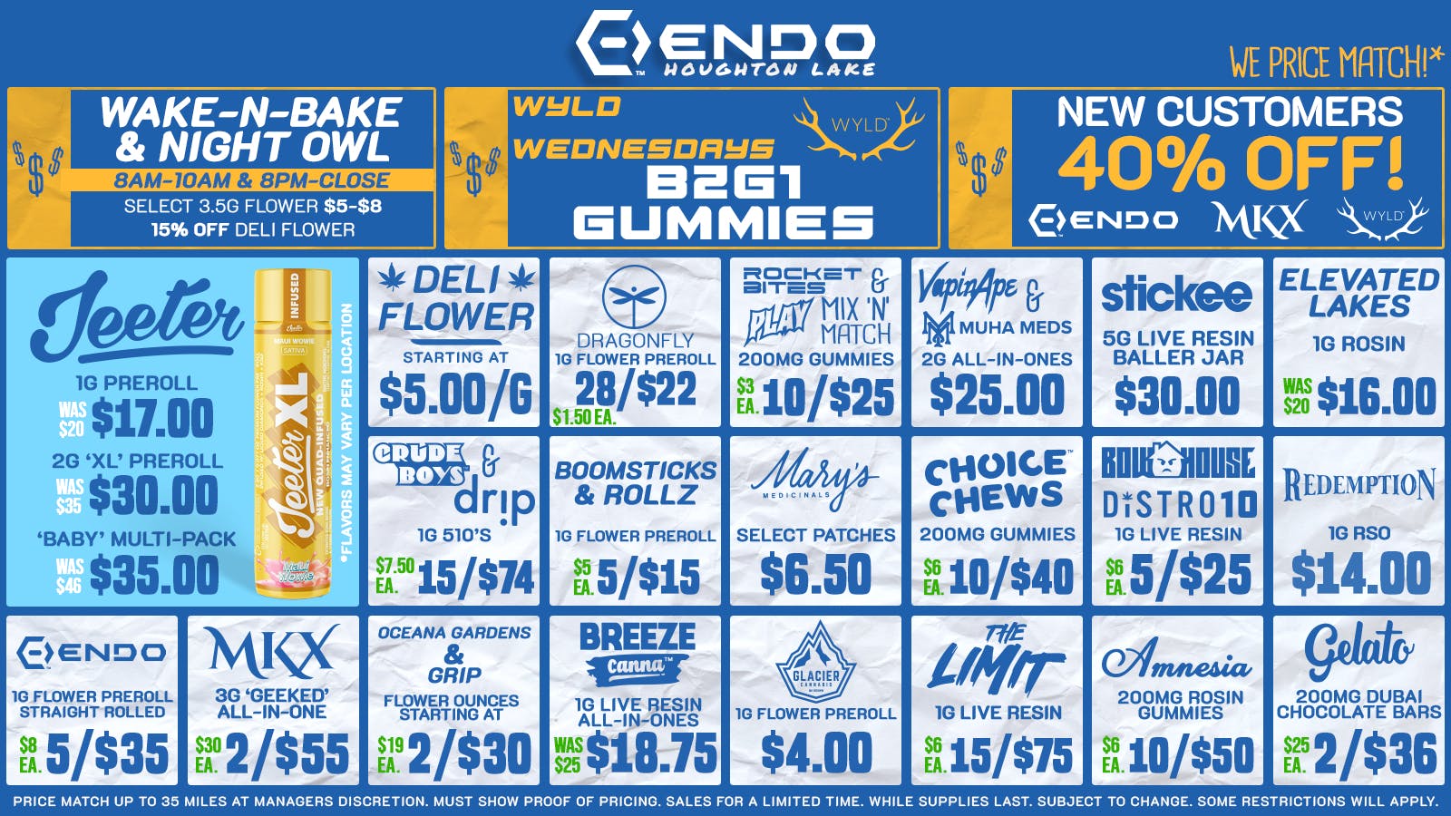 EndoVibe - Houghton Lake - DRIVE THRU OPEN ENDO HAS THE BEST PRICES AROUND!