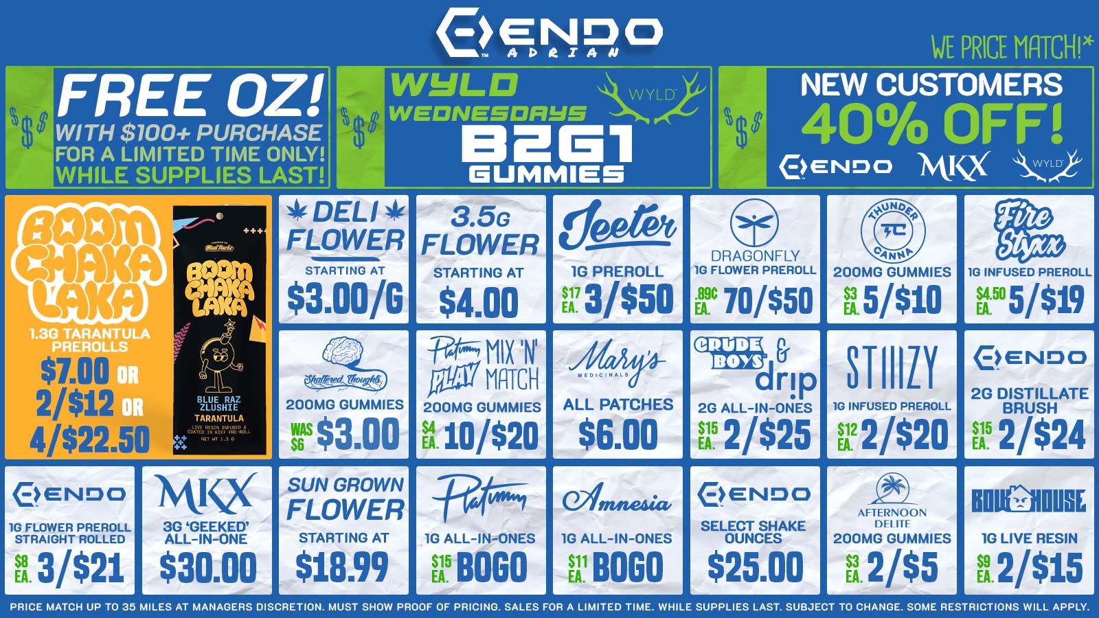 EndoVibe FREE OUNCE W/ $100+ PURCHASE (BEFORE TAX)