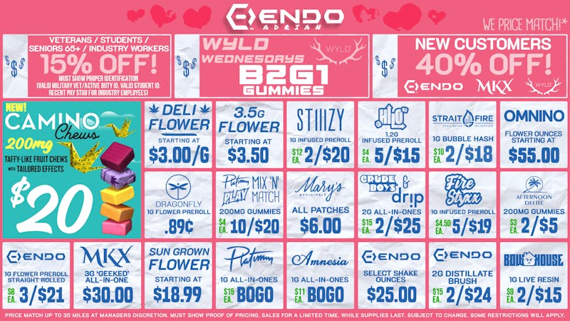 EndoVibe GET SOME FIRE FOR THE COLD AT ENDO!