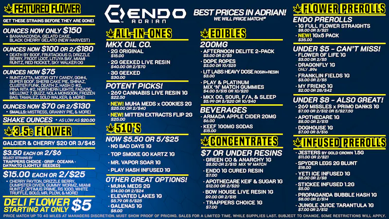 EndoVibe HIGHKEY...ENDO ADRIAN IS BUSSIN'