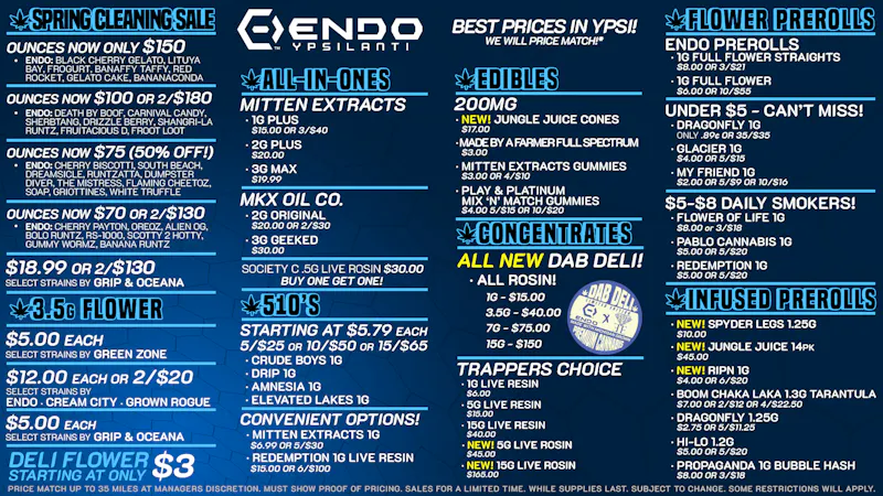 EndoVibe - Ypsi THE BEST PRICES ARE AT ENDO YPSILANTI!
