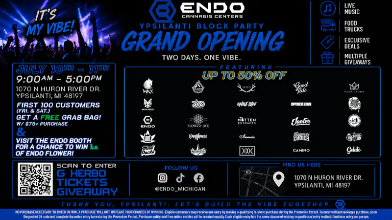 EndoVibe - Ypsi ENDO YPSILANTI GRAND OPENING BLOCK PARTY!