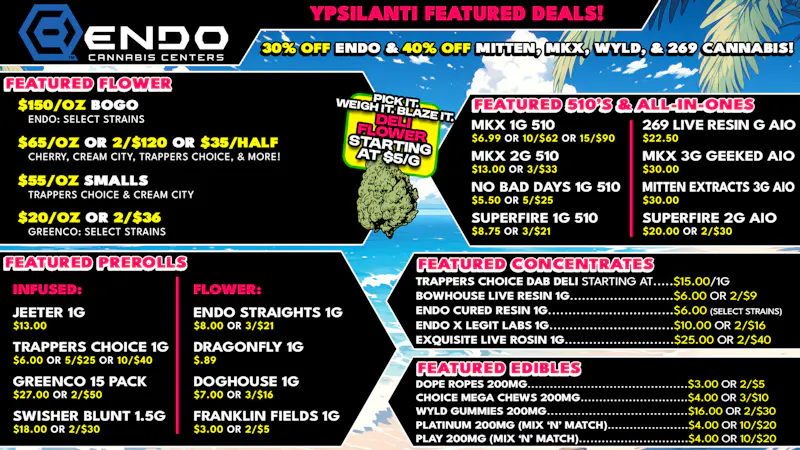 EndoVibe - Ypsi ENDO YPSILANTI FEATURED DEALS!