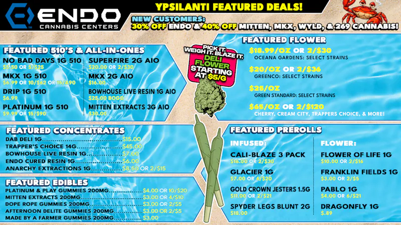 EndoVibe - Ypsi ENDO YPSILANTI'S NEW WAVE OF DEALS!