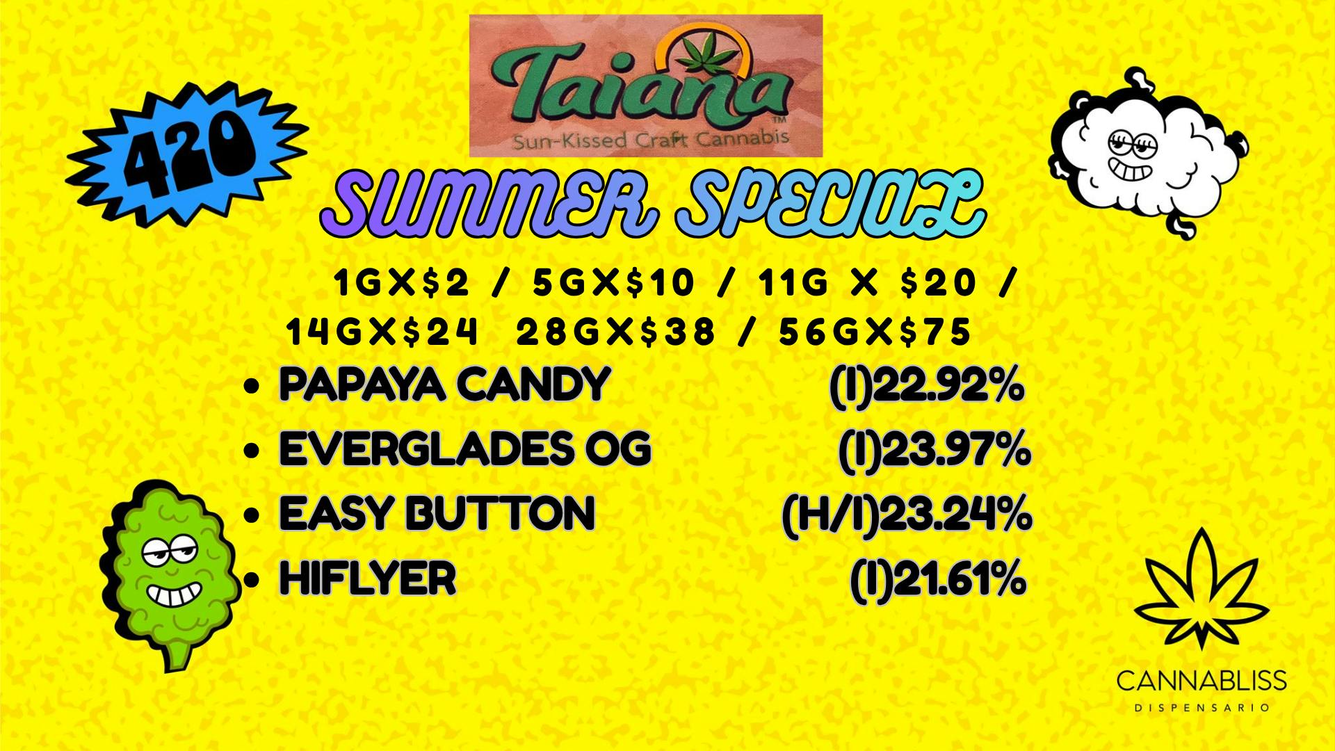 Cannabliss Summer Special!