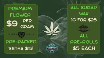 Cold City Cannabis - Anchorage All Pre-Rolls $5 Each! - Flower $9 Per Gram!!