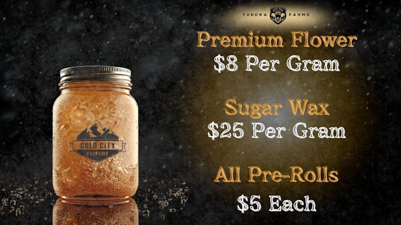 Cold City Cannabis - Anchorage Premium Flower $8 Grams!! Sugar Wax $25 Per Gram