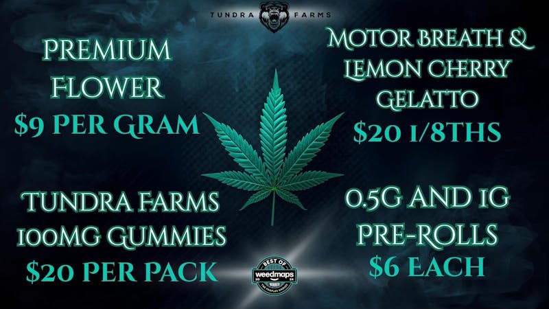 Cold City Cannabis - Anchorage Flower $9 Per Gram!! - 0.5g Carts $20 Each!