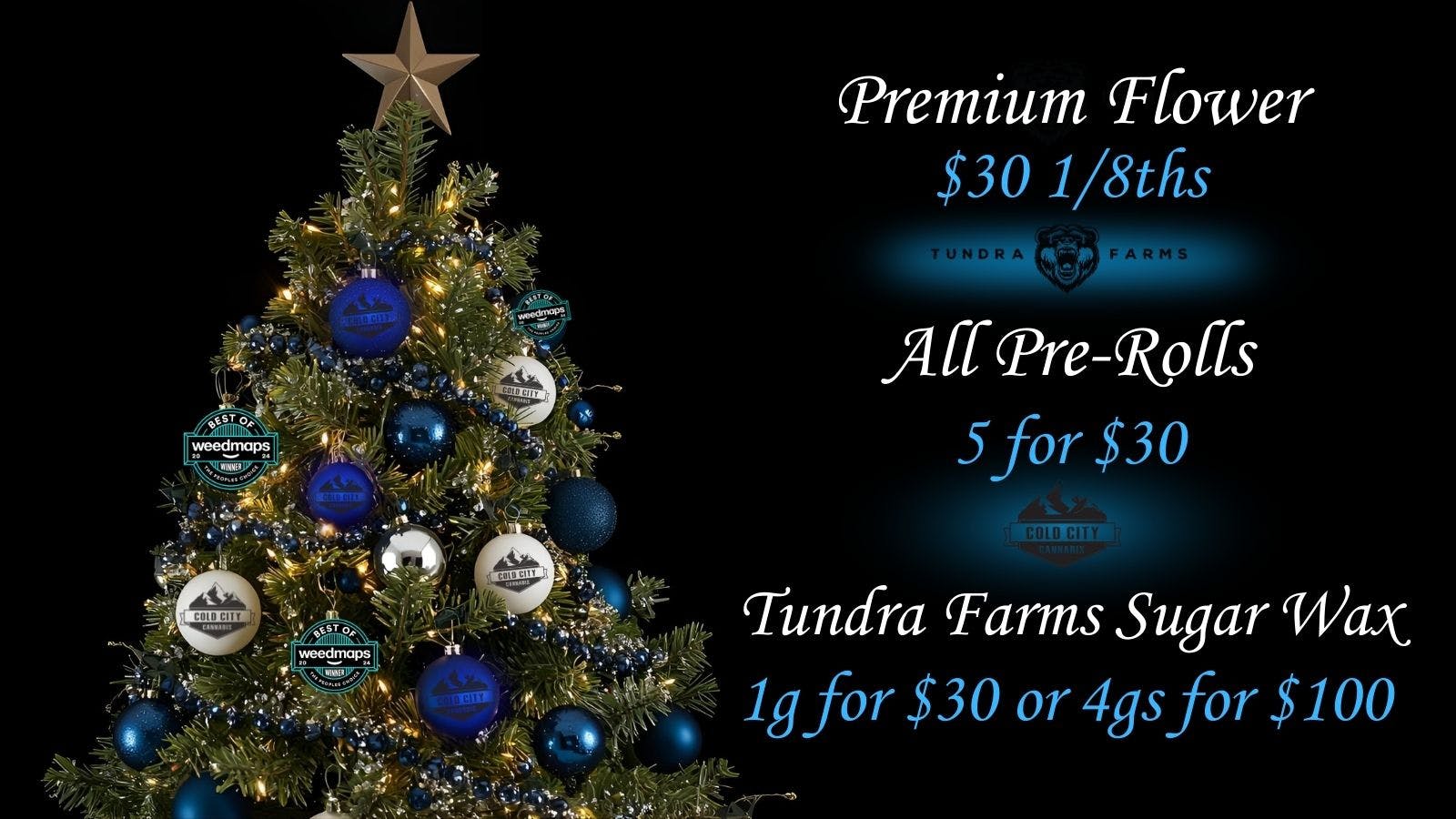 Cold City Cannabis - Anchorage 4g's Sugar Wax $100! - Deli Flower $30 1/8ths!!