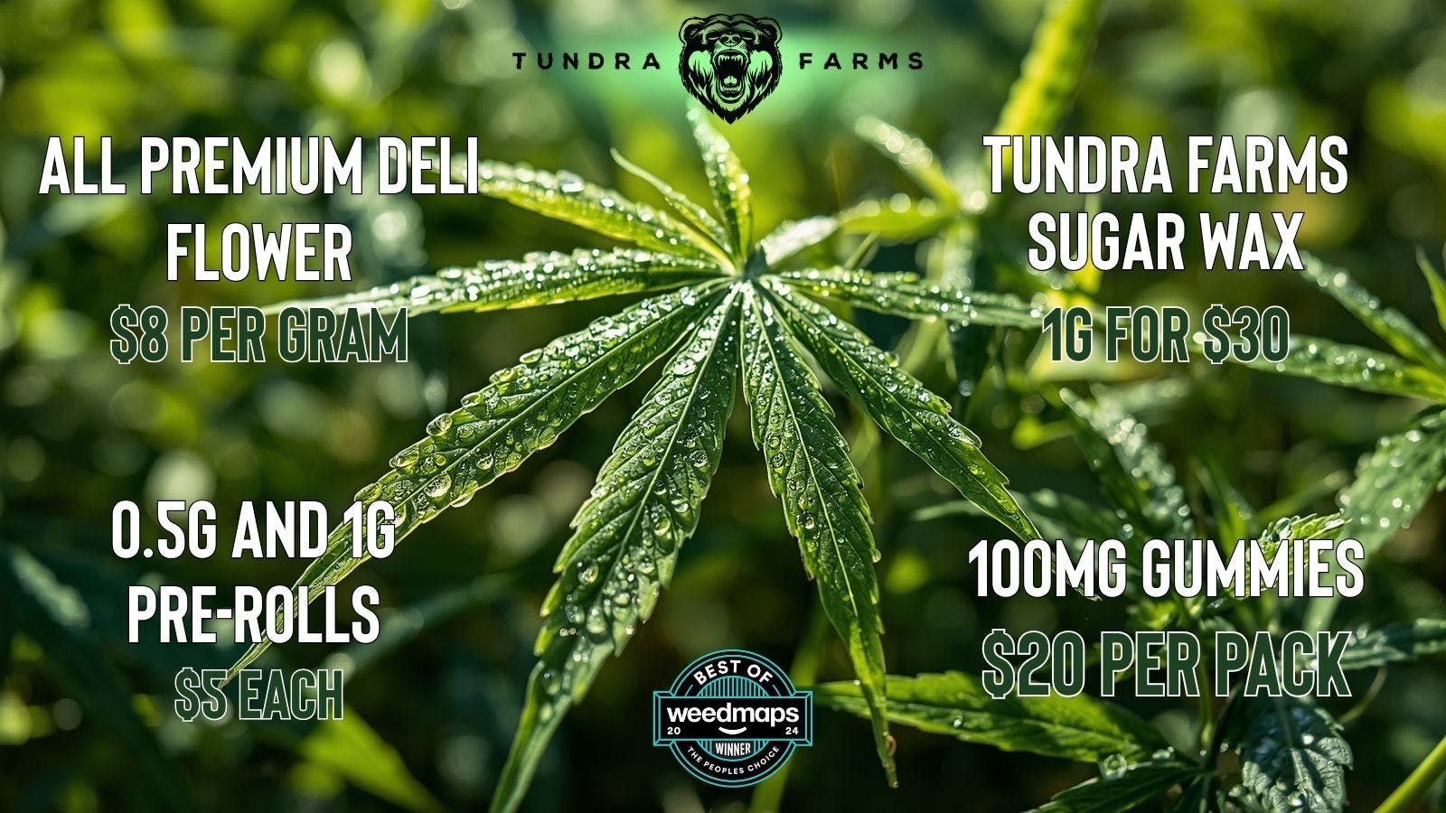 Cold City Cannabis - Anchorage Pre-Rolls $5 Each! 100mg Gummies $20 Per Pack!