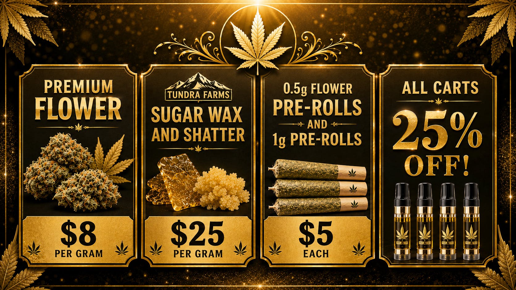 Cold City Cannabis - Anchorage Sugar Wax $25 Each! - Kush Mintz $20 1/8ths!!
