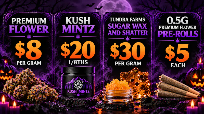 Cold City Cannabis - Anchorage Sugar Wax $30 Each! - Kush Mintz $20 1/8ths!!