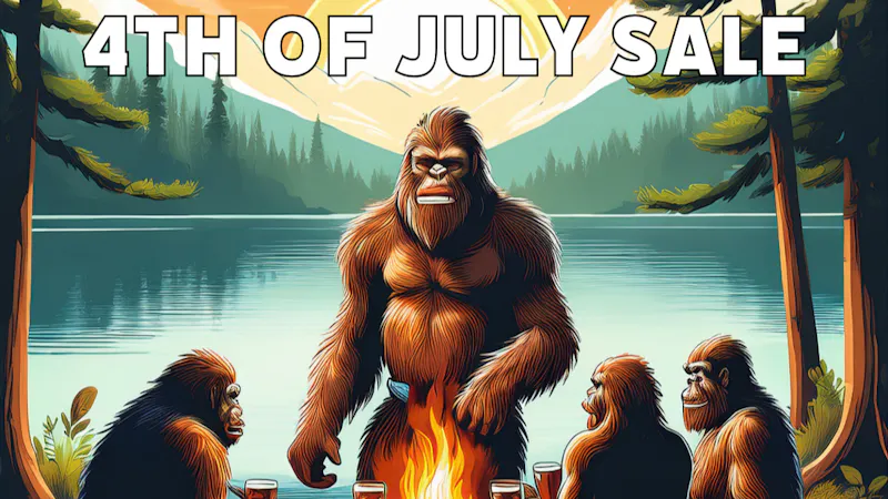 Cryptids 4th of July Sale