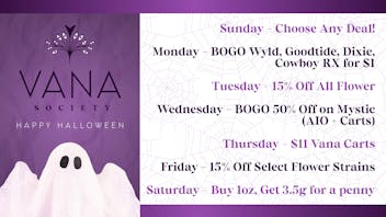 Vana Society - Clovis HAPPY HALLOWEEN!