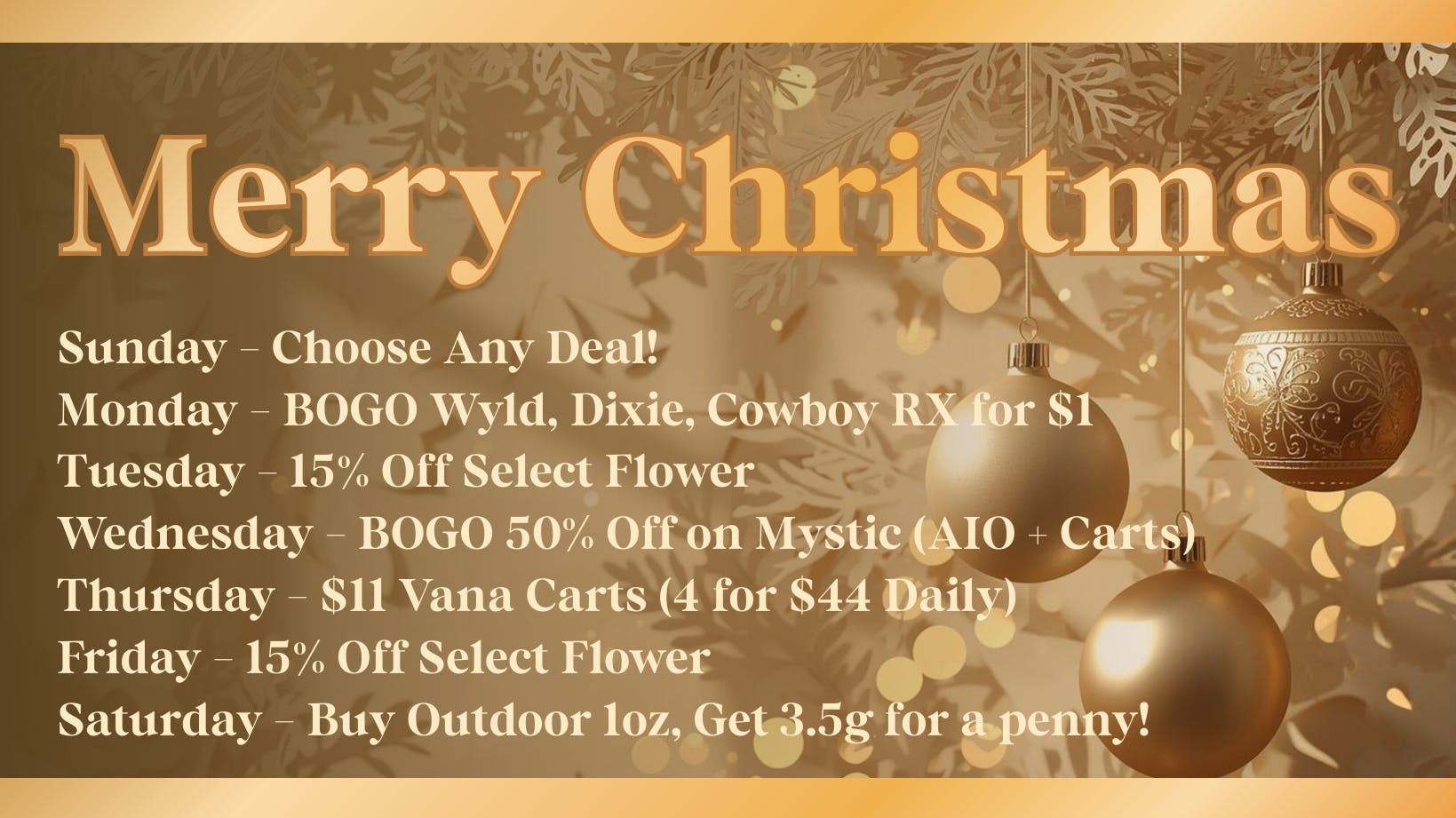 Vana Society - Clovis Merry Christmas!