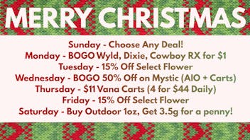 The Cannabis Store Merry Christmas!