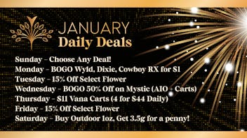 Vana Society - Clovis January Daily Deals!
