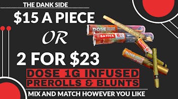 The Dank Side Dose Infused 2 for $23