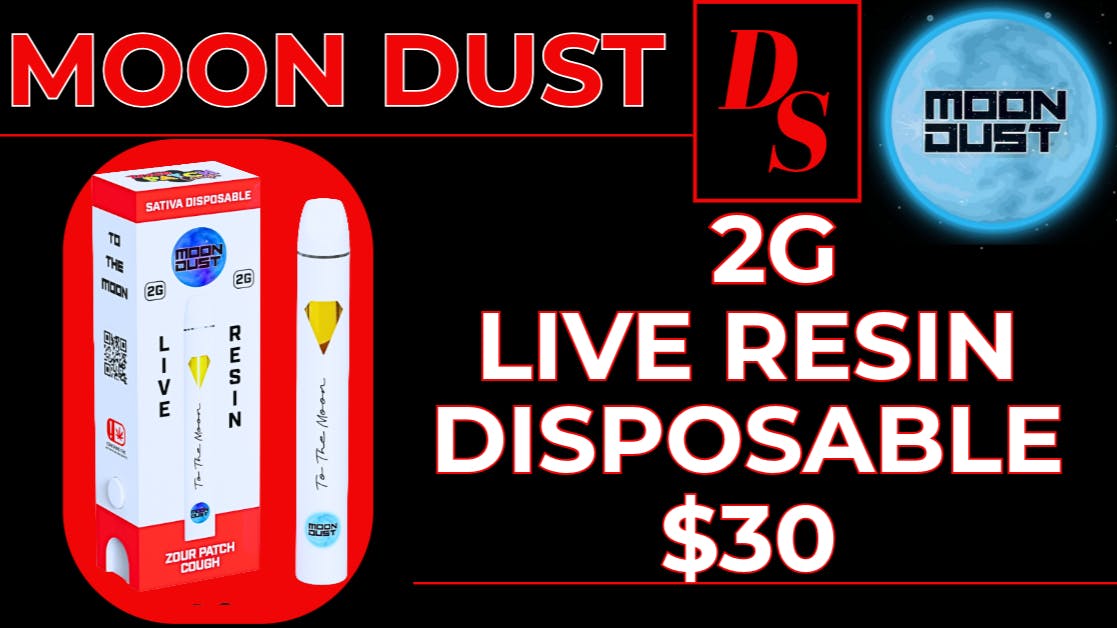 The Dank Side Moon Dust 2G Live Resin