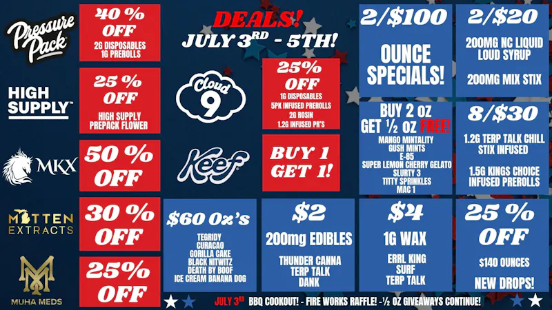 The Grove SAVE THIS WEEKEND! July 3rd-5th!