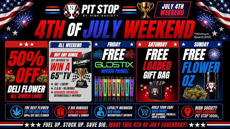 High Society Lenox - NOW OPEN 4TH OF JULY DEALS! WIN A 65" TV! FREE GIFT BAG/OZ!